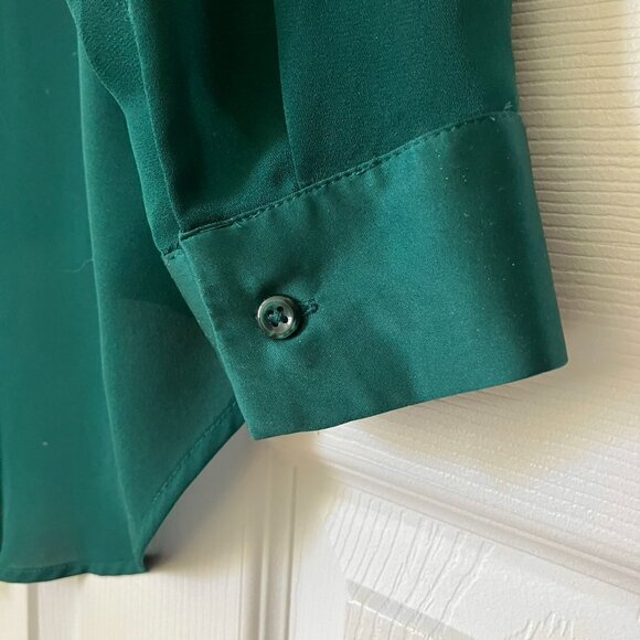Apt. 9 Women's Green Blouse - NWOT Size US M Apt. 9 - Picture 6 of 9